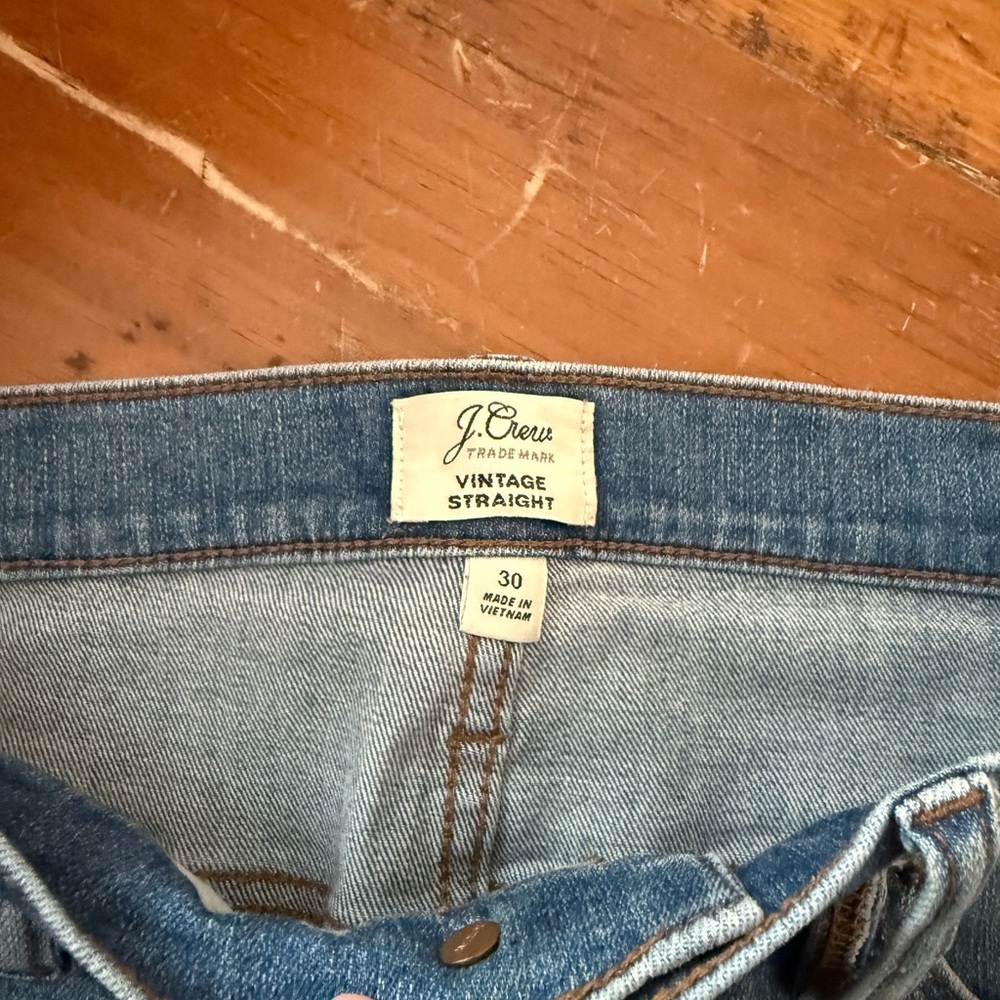 J. Crew High Rise Light Blue Jeans - Picture 5 of 8